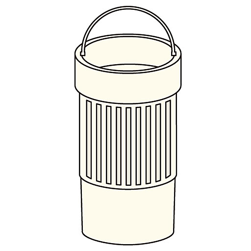 C(細型排水口用300枚組)は小さいシンク用の縦長タイプにぴったり!(直径78～80mmの排水口に対応)