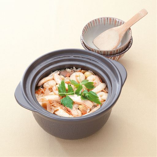 メニュー例 海鮮炊き込みご飯