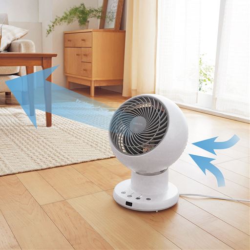 空気の循環や換気に!年中使えるサーキュレーター。
