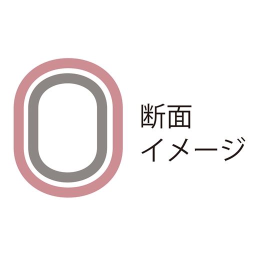 断面イメージ<br>平型形状