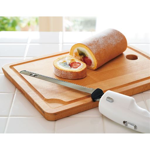 崩れやすいケーキもスパッと美しく!
