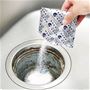 排水口に1包入れてお湯(40～50℃)を注ぐと!