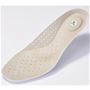足裏の凹凸にフィットする3D形状の中敷。衝撃を吸収し、歩行を安定。外して洗えます。