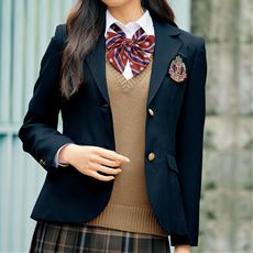 動きやすいウォッシャブルブレザー(肩まわりが動かしやすい)(洗濯機OK)・内ポケット付き