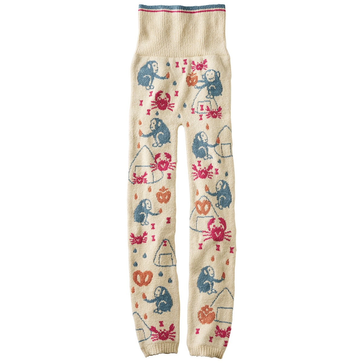 あったかモコモコ腹巻き付き10分丈パンツ(履きこみ丈・ハイウエスト) ファッション通販ならセシール(cecile)