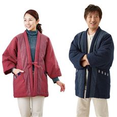 【ネット限定】久留米織わた入りふっくらはんてん(日本製)