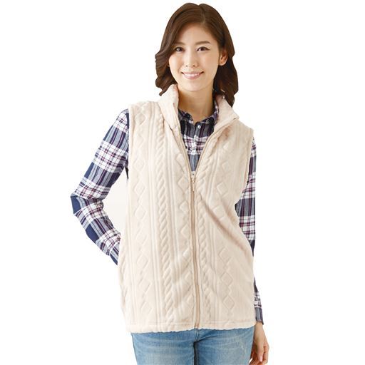 【ネット限定】毛布でつくったふわふわベスト