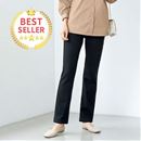 ニットデニムストレートパンツ