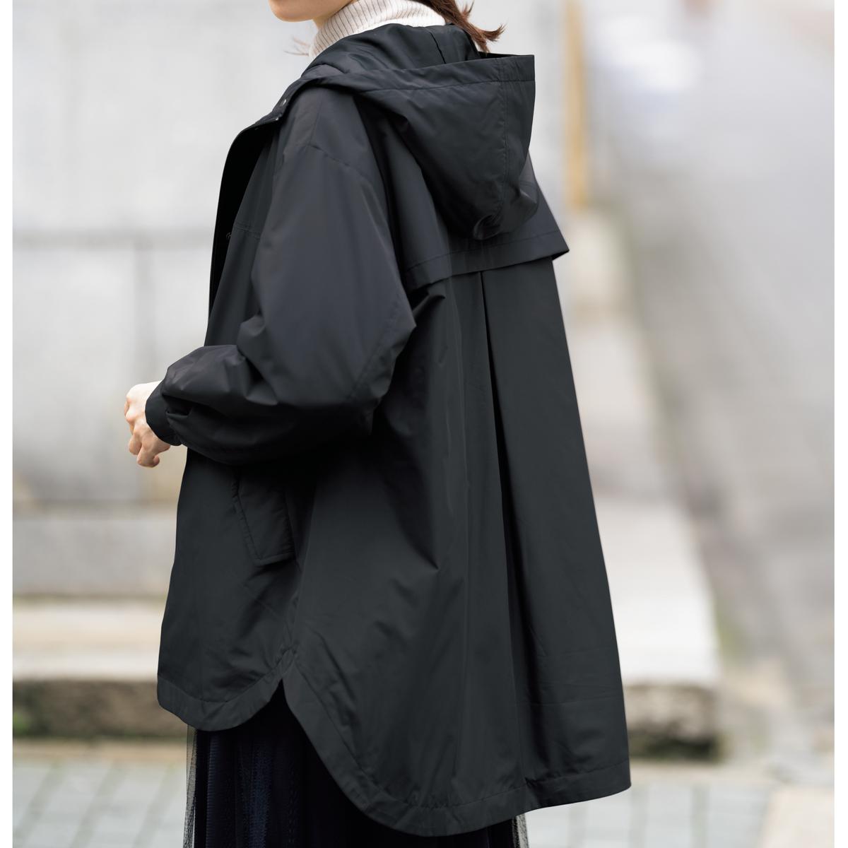 軽量!はっ水防風コート(消臭・静電防止・手洗いOK・重さ500g  