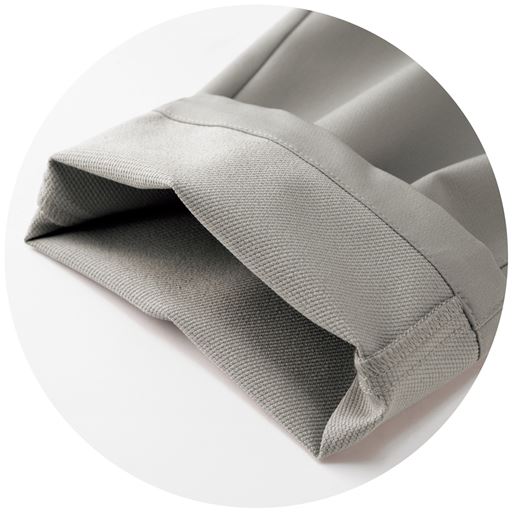 二重織によって裏はさらっと鹿の子素材になっており夏の汗によりベタつきを軽減します