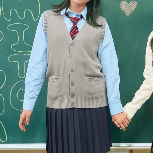グレー <br>モデル身長:164cm<br>コーディネート例