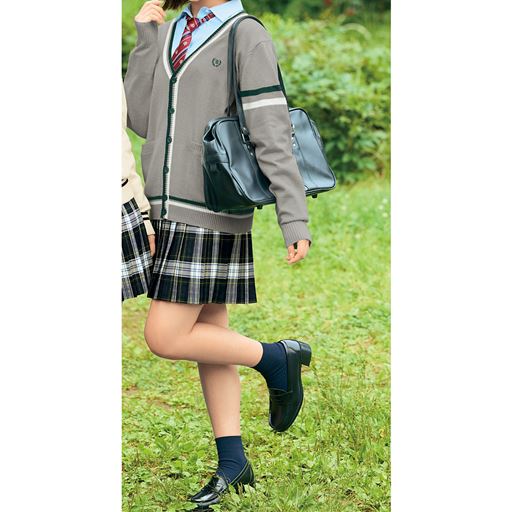 ミックスグレー<br>モデル身長:161cm<br>コーディネート例