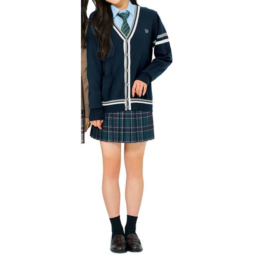 ネイビー<br>モデル身長:160cm<br>コーディネート例