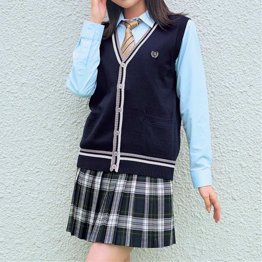 ネイビー<br>モデル身長:164cm<br>Mサイズ着用