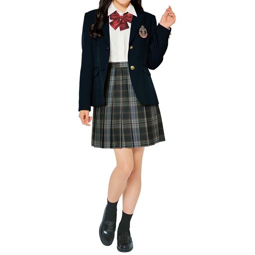 グレー<br>モデル身長:160cm<br>47cm丈着用