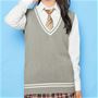 ミックスグレー<br>モデル身長:164cm<br>コーディネート例