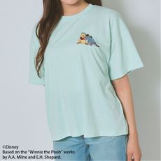 天竺半袖ワイドTシャツ(ディズニー)