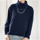 ネックレス付プルオーバー