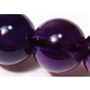 上質な濃色の紫水晶を使用。光が差し込むと紫水晶の透明感と美しさが際立ちます。