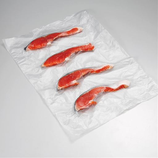お魚も空気を抜いて密着させれば冷凍保存もOK