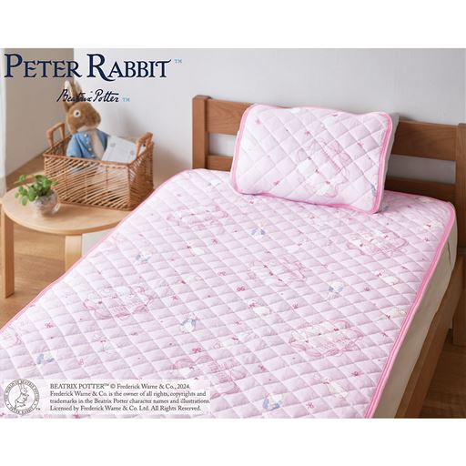 ピンク <br>※商品は枕パッドです。