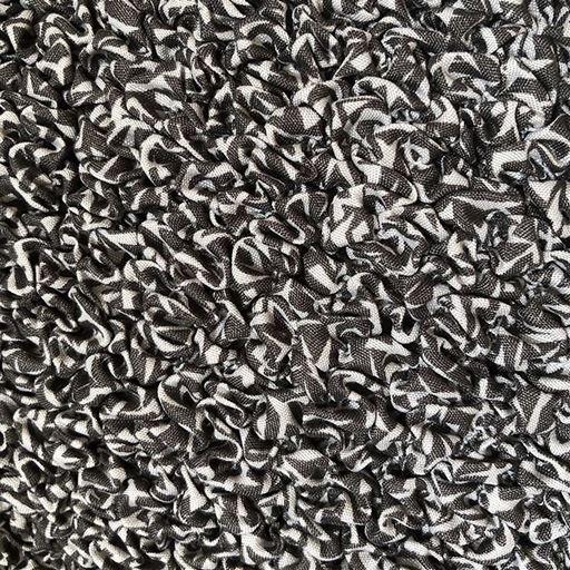 生地拡大(グレー)<br>立体的な凹凸とミックスカラーが味わいのある雰囲気に。