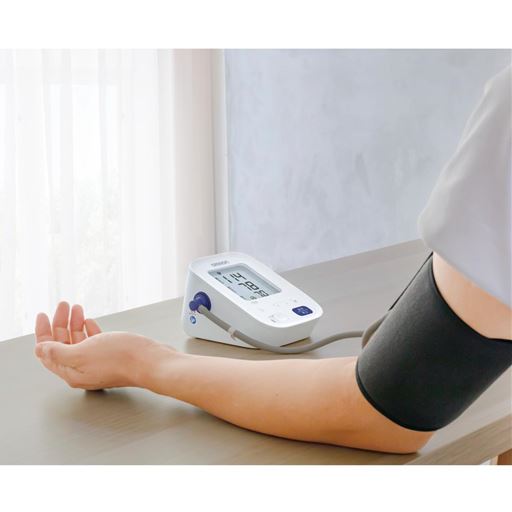 適切な巻き方をチェック簡単・正確に血圧測定