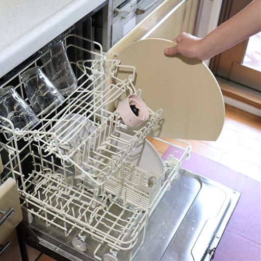 耐熱130℃で食洗機の洗浄もOK。
