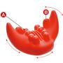 (A)頭・首の疲れに<br>(B)首・肩の疲れに<br>突起の部分でぐっと刺激!<br>前後左右にゆらゆらスイング!