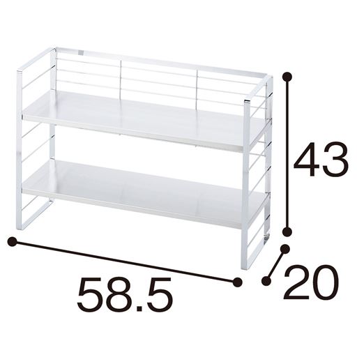 幅58cm ※寸法の単位はcmです。