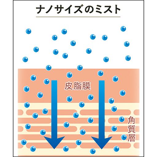 ナノサイズのミスト