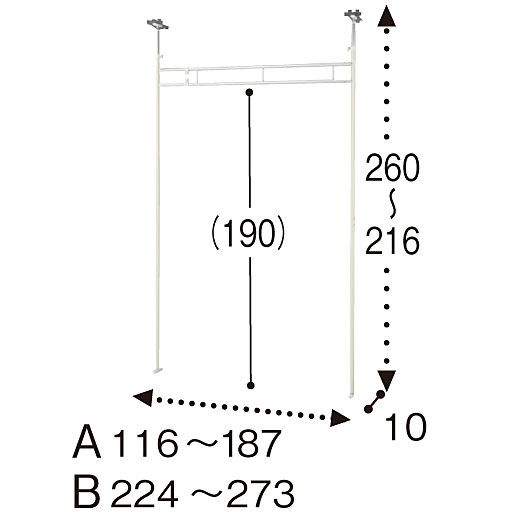 サイズ説明<br>※寸法の単位はcm、( )内は内寸です。