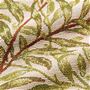 生地拡大(グリーン系)<br>15世紀のフランスで生まれた伝統織物「ゴブラン織り」で、繊細な柄を鮮やかに表現。