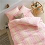 ピンク ※商品はパッドシーツです。<br>※枕カバーはCR-1245、掛け布団カバーはCR-1246を使用しています。