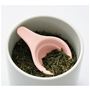 ピンク系 ショート 緑茶や紅茶に<br>計量できる目盛り付き