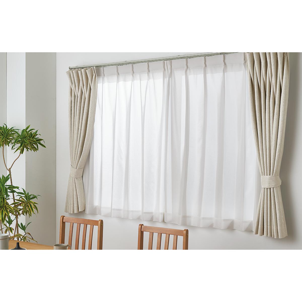 NICETOWN 遮光カーテン 100cm×200cm ライトグレー 2枚セット NICETOWN遮光カーテン 二重層遮光 カーテン ティック 100ｘ200CM カーテン