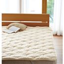 ベッドパッド（洗える羊毛１００％）