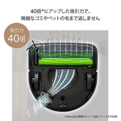 カーペットでもフローリングでも床の表面に合わせて柔軟に対応