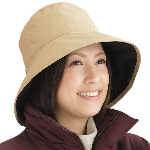 防水帽子(雪・雨の日用)リバーシブル