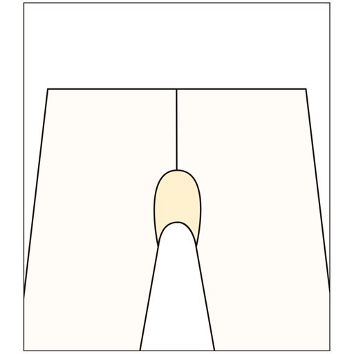 クロッチがあり立体縫製で動きやすい ※イメージ