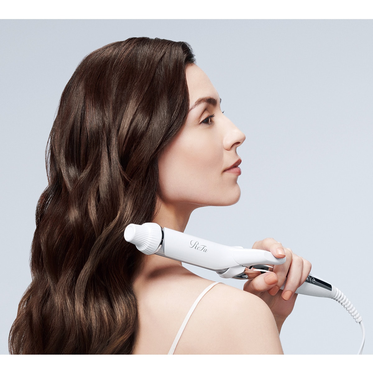 ReFa カールヘアアイロン ホワイト32ミリ ReFa BEAUTECH CURL IRON