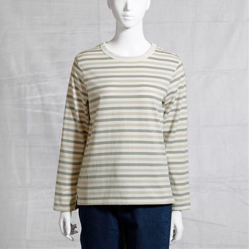 U(スモークグリーン×オフホワイト×グレージュ)フロント