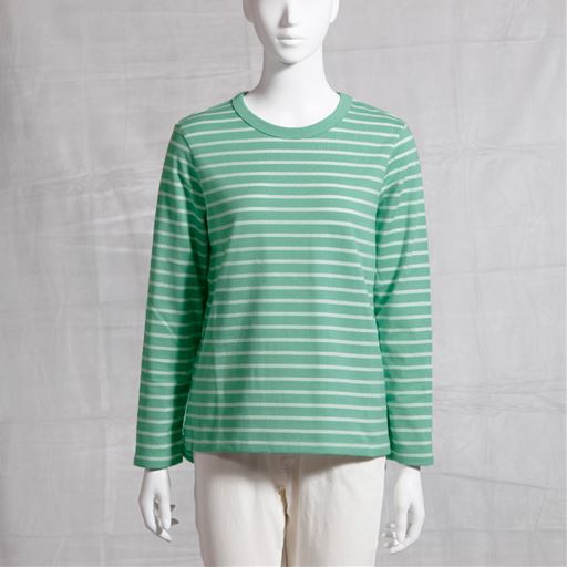 W(アイスグリーン×オフホワイト)フロント