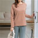 クルーネックプルオーバー（長袖）