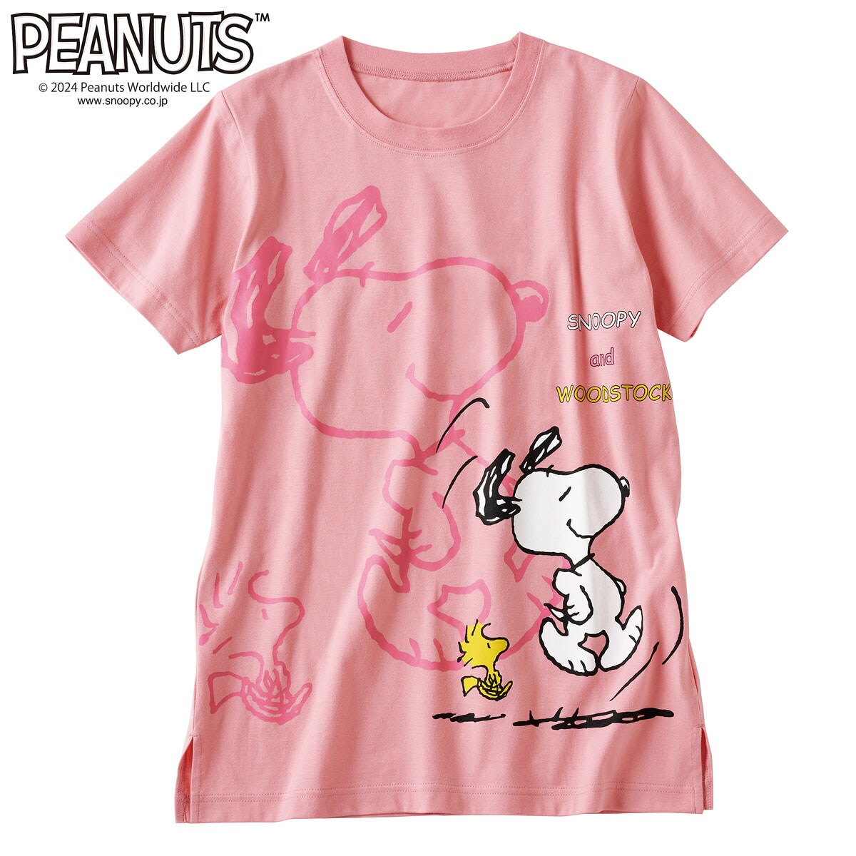 コットン100% 半袖Tシャツ(SNOOPY) - ファッション通販ならセシール