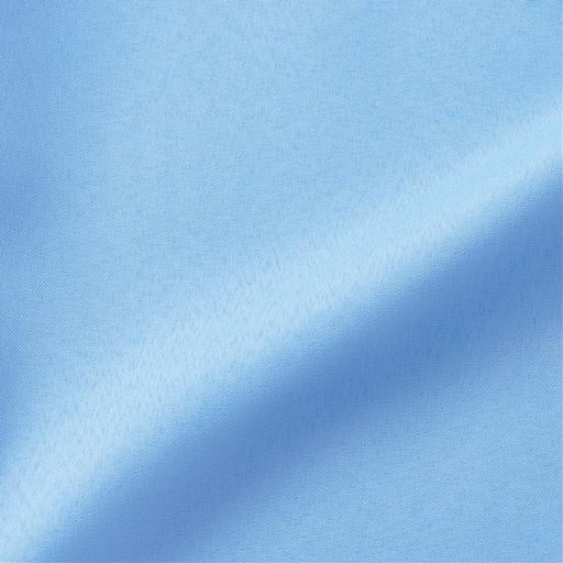 サックス 発色の良いしなやか素材。フレアが映える程よいハリと軽やかさ