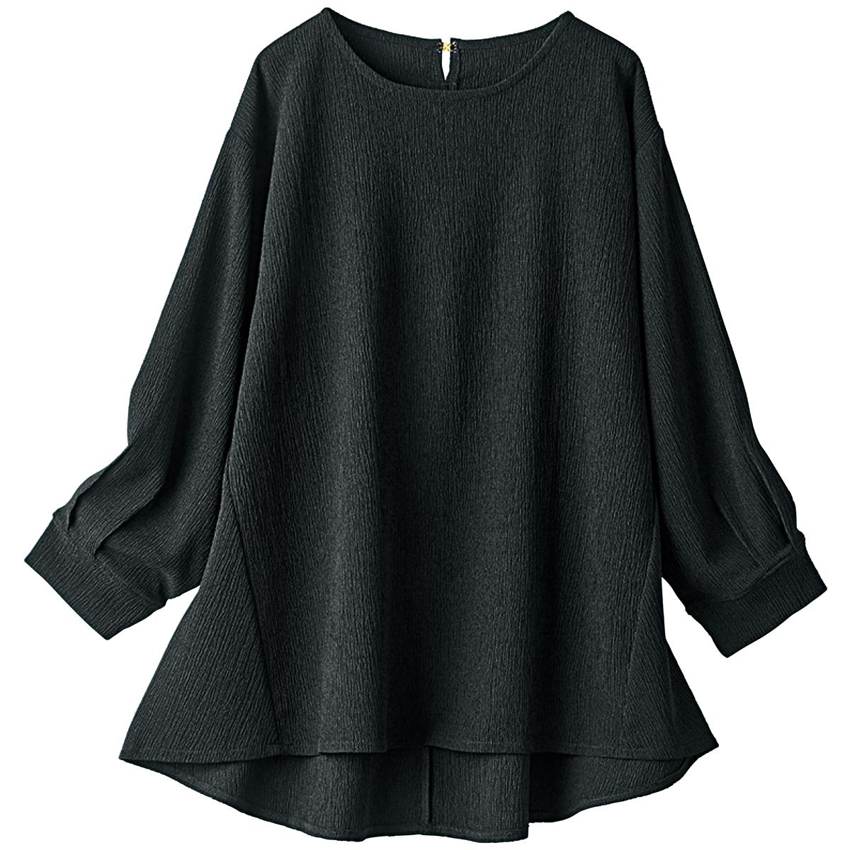 袖タックチュニック(洗濯機OK) - ファッション通販ならセシール(cecile) 袖タックチュニック(洗濯機OK) - ファッション通販ならセシール(cecile)