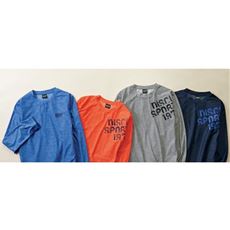 プリント長袖Tシャツ(ディスカス)