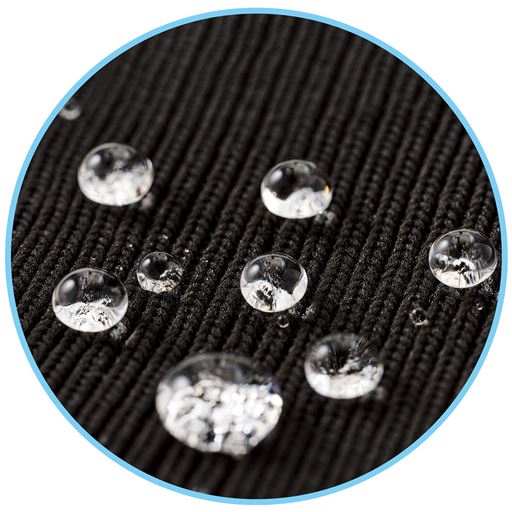 ※靴下の特性上、編み地の間から水が浸透する場合があります。完全な撥水ではありませんのでご了承ください。