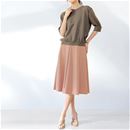 カットソーフレアスカート
